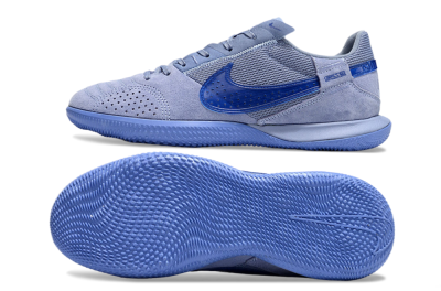 Nike Street Gato IC Low-Tops Football Shoes - Blue/Blue