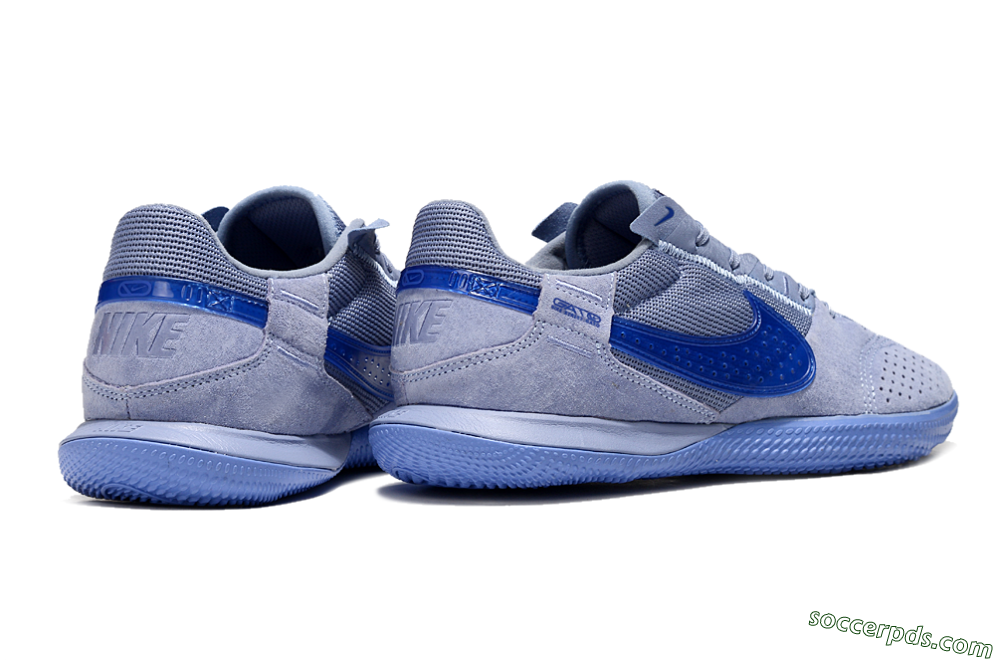 Nike Street Gato IC Low-Tops Football Shoes - Blue/Blue 6
