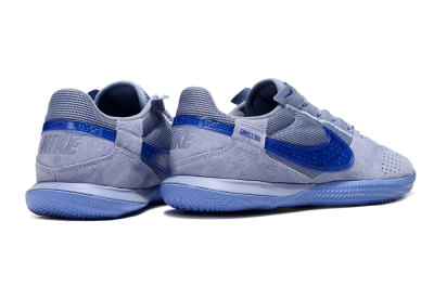 Nike Street Gato IC Low-Tops Football Shoes - Blue/Blue