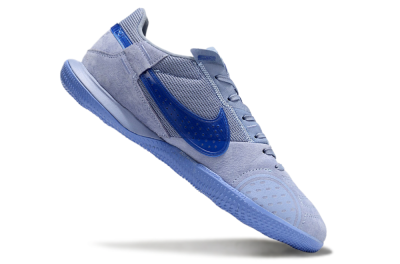 Nike Street Gato IC Low-Tops Football Shoes - Blue/Blue