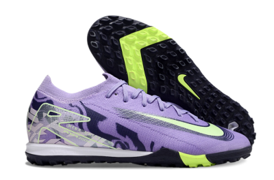 Nike Air Zoom Mercurial Vapor 16 Elite TF Low-Tops Football Shoes - Purple/Yellow/White