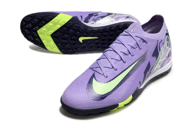 Nike Air Zoom Mercurial Vapor 16 Elite TF Low-Tops Football Shoes - Purple/Yellow/White