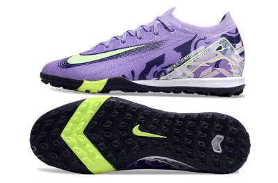 Nike Air Zoom Mercurial Vapor 16 Elite TF Low-Tops Football Shoes - Purple/Yellow/White