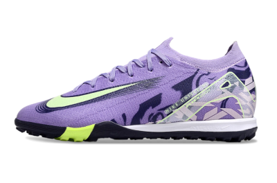 Nike Air Zoom Mercurial Vapor 16 Elite TF Low-Tops Football Shoes - Purple/Yellow/White