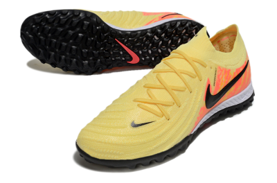 Nike Phantom GX 2 Elite TF Low-Tops Football Shoes - Yellow/Black/Red