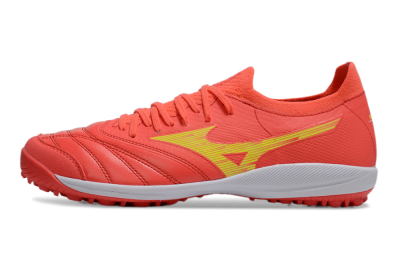 Mizuno Morelia Neo Sala TF Low-Tops Football Shoes - Red/Yellow/White