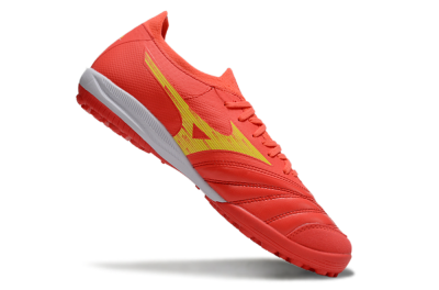 Mizuno Morelia Neo Sala TF Low-Tops Football Shoes - Red/Yellow/White