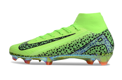 Nike Air Zoom Mercurial Superfly 10 Elite FG High-Tops Football Boots - Yellow/Black/Leopard