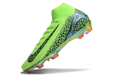 Nike Air Zoom Mercurial Superfly 10 Elite FG High-Tops Football Boots - Yellow/Black/Leopard