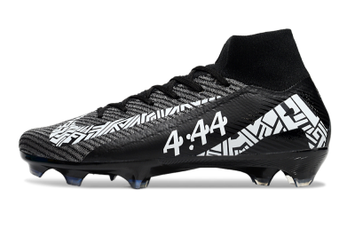 Nike Air Zoom Mercurial Superfly 10 Elite FG High-Tops Football Boots - Black/White/Blue
