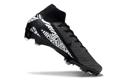 Nike Air Zoom Mercurial Superfly 10 Elite FG High-Tops Football Boots - Black/White/Blue