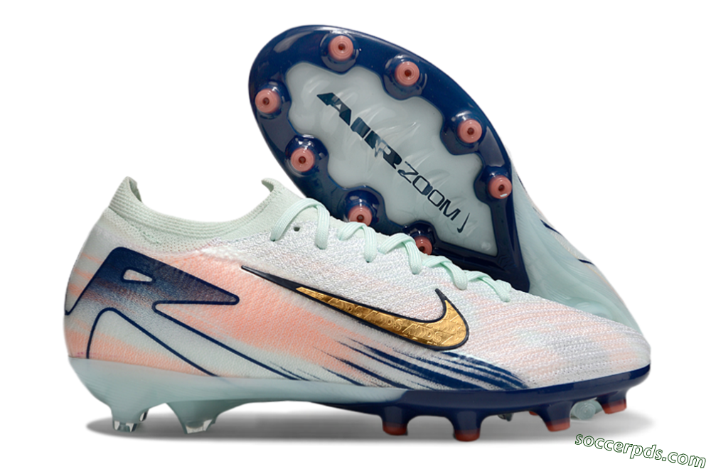 Nike Air Zoom Mercurial Vapor 16 Elite AG Low-Tops Football Boots - Jade/Yellow/Pink/Blue 1