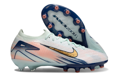 Nike Air Zoom Mercurial Vapor 16 Elite AG Low-Tops Football Boots - Jade/Yellow/Pink/Blue