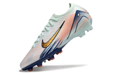 Nike Air Zoom Mercurial Vapor 16 Elite AG Low-Tops Football Boots - Jade/Yellow/Pink/Blue