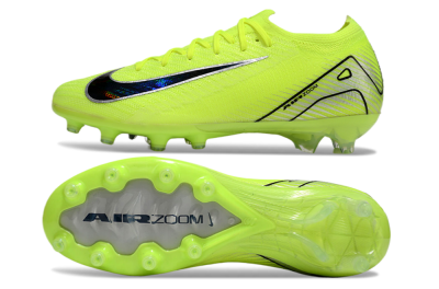 Nike Air Zoom Mercurial Vapor 16 Elite AG Low-Tops Football Boots - Yellow/Silver/Black