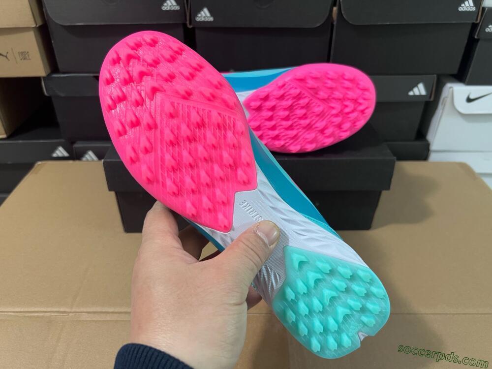 Adidas F50 Elite TF Low-Tops Football Shoes - Jade/Pink/White