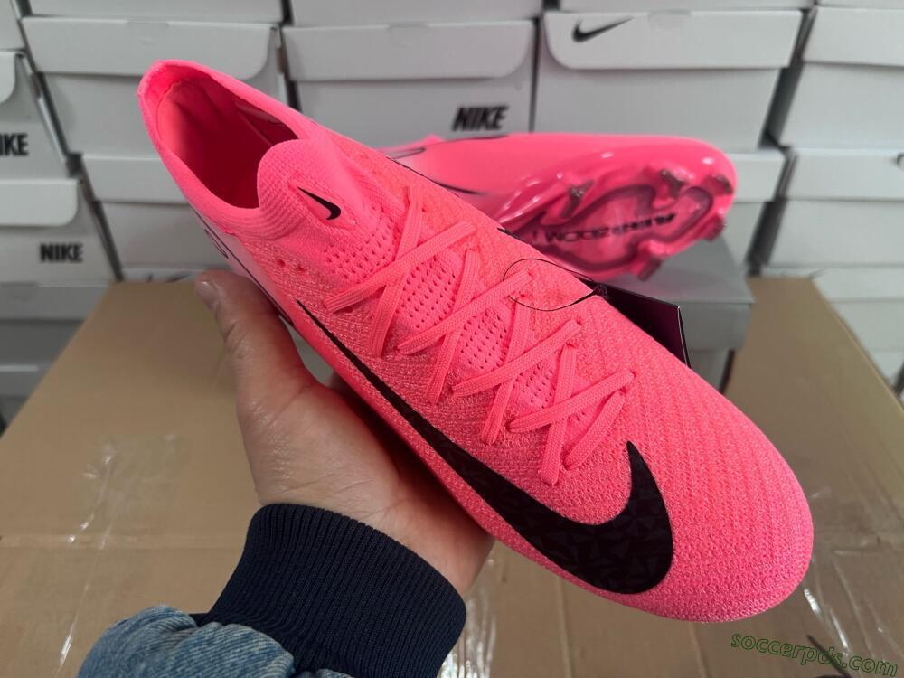 Nike Air Zoom Mercurial Vapor 16 Elite FG Low-Tops Football Boots - Red/Black/Pink