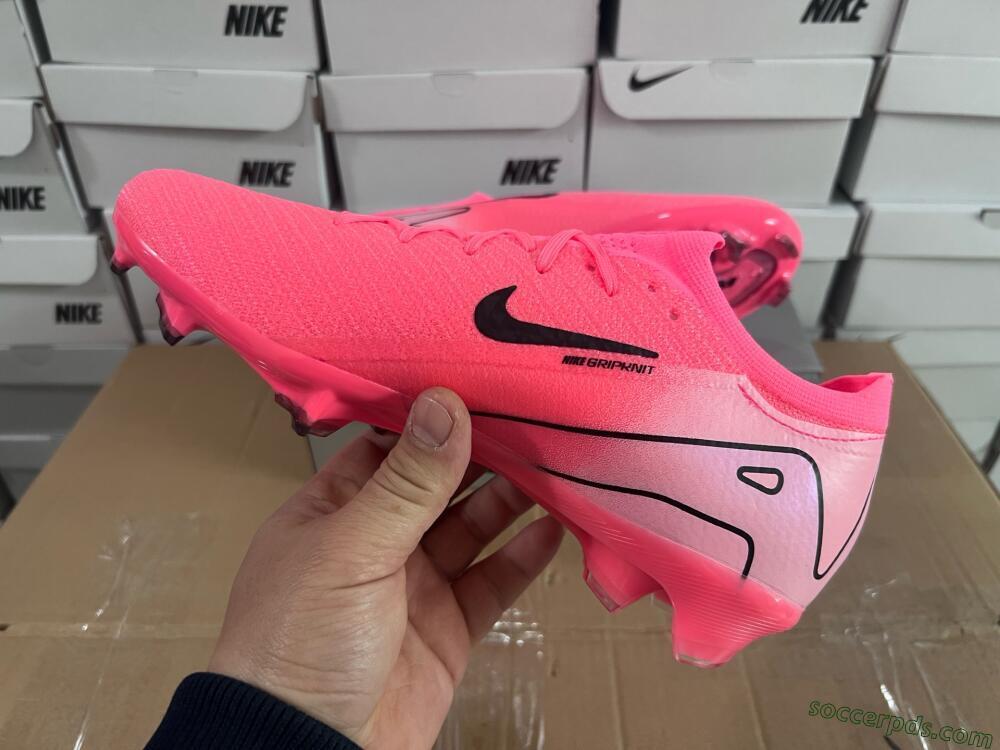 Nike Air Zoom Mercurial Vapor 16 Elite FG Low-Tops Football Boots - Red/Black/Pink