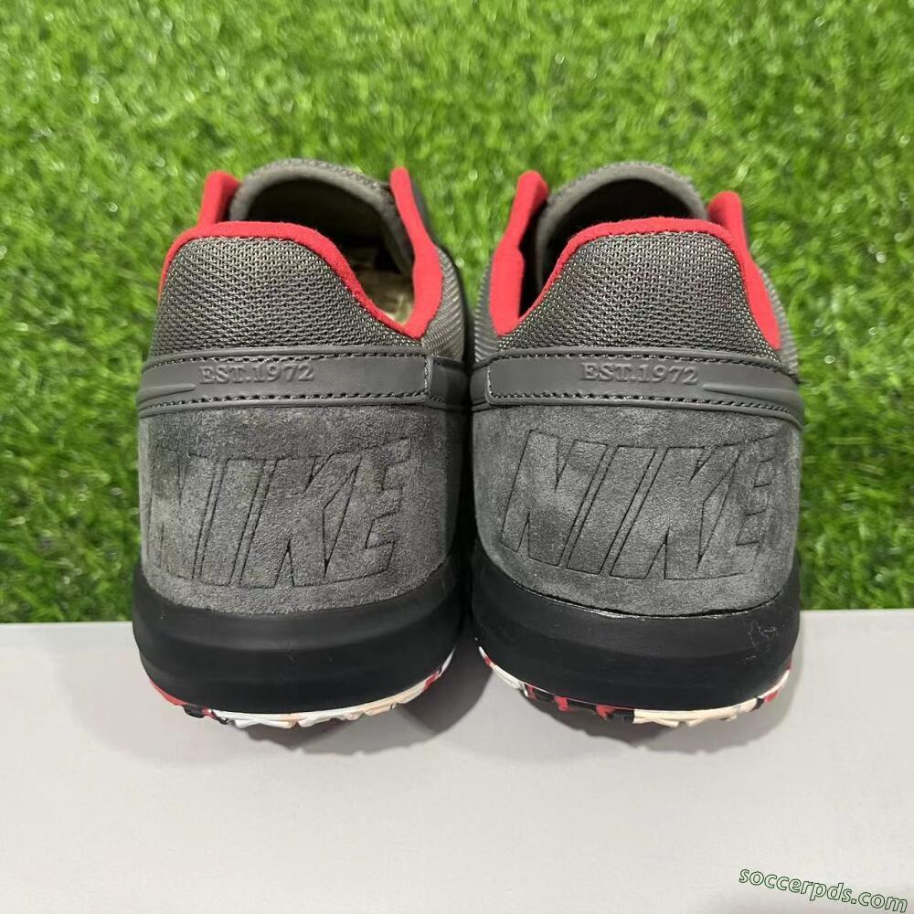 Nike Premier 2 Sala IC Low-Tops Football Shoes - Grey/Black/Red
