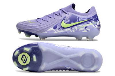 Nike Phantom Luna Elite FG Low-Tops Football Boots - Purple/Yellow/White