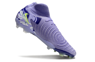 Nike Phantom Luna Elite FG High-Tops Football Boots - Purple/Yellow/White