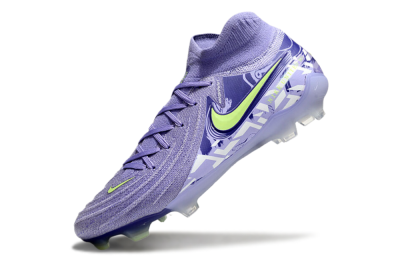 Nike Phantom Luna Elite FG High-Tops Football Boots - Purple/Yellow/White
