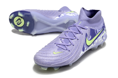 Nike Phantom Luna Elite FG High-Tops Football Boots - Purple/Yellow/White