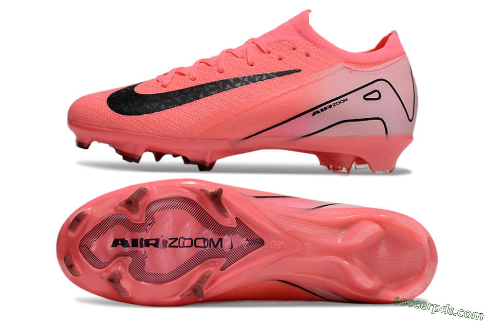 Nike Air Zoom Mercurial Vapor 16 Elite FG Low-Tops Football Boots - Red/Black 0