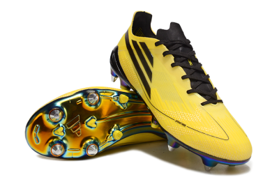 Adidas F50 Elite SG Low-Tops Football Boots - Yellow/Black/Gold
