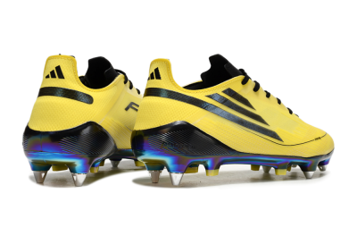 Adidas F50 Elite SG Low-Tops Football Boots - Yellow/Black/Gold