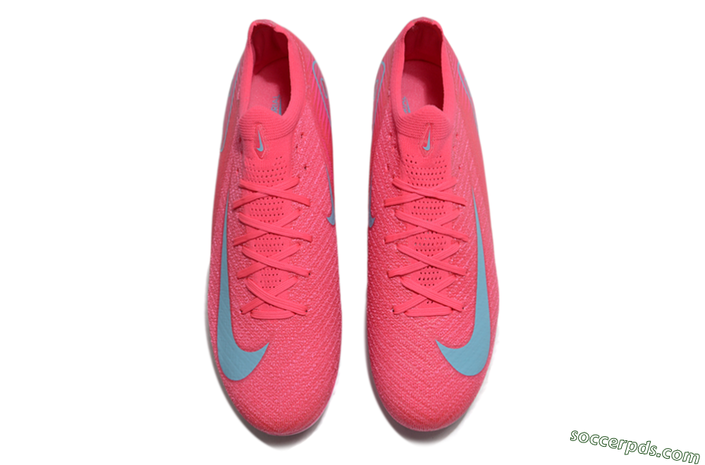 Nike Air Zoom Mercurial Vapor 16 Elite SG Low-Tops Football Boots - Pink/Jade 4