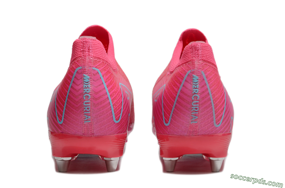 Nike Air Zoom Mercurial Vapor 16 Elite SG Low-Tops Football Boots - Pink/Jade 5