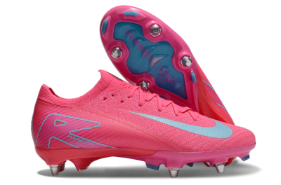 Nike Air Zoom Mercurial Vapor 16 Elite SG Low-Tops Football Boots - Pink/Jade