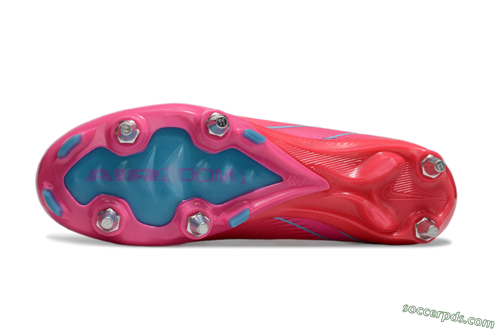 Nike Air Zoom Mercurial Vapor 16 Elite SG Low-Tops Football Boots - Pink/Jade 6