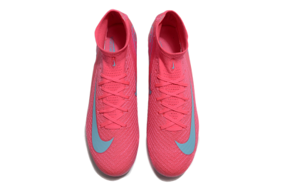 Nike Air Zoom Mercurial Superfly 10 Elite AG High-Tops Football Boots - Pink/Jade