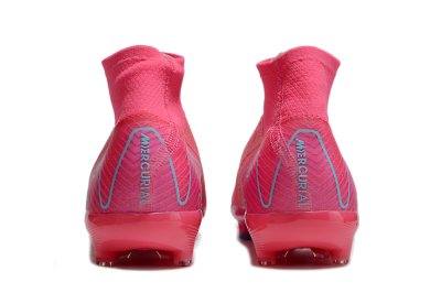 Nike Air Zoom Mercurial Superfly 10 Elite AG High-Tops Football Boots - Pink/Jade