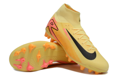 Nike Air Zoom Mercurial Superfly 10 Academy AG High-Tops Football Boots - Yellow/Black/Red