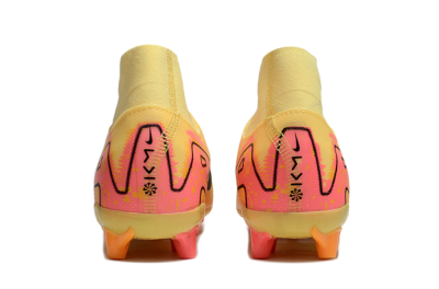 Nike Air Zoom Mercurial Superfly 10 Academy AG High-Tops Football Boots - Yellow/Black/Red