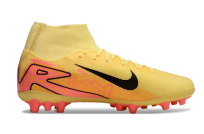 Nike Air Zoom Mercurial Superfly 10 Academy AG High-Tops Football Boots - Yellow/Black/Red