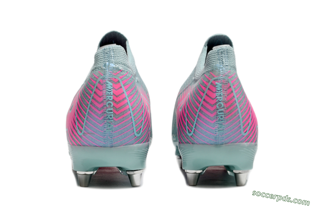 Nike Air Zoom Mercurial Vapor 16 Elite SG Low-Tops Football Boots - Jade/Pink 5