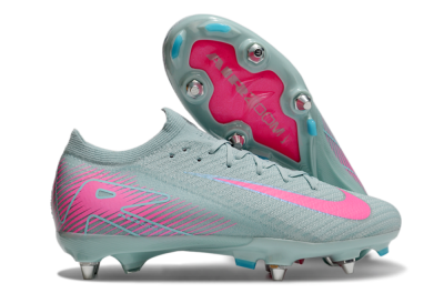 Nike Air Zoom Mercurial Vapor 16 Elite SG Low-Tops Football Boots - Jade/Pink