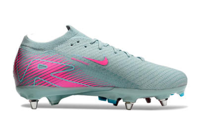 Nike Air Zoom Mercurial Vapor 16 Elite SG Low-Tops Football Boots - Jade/Pink