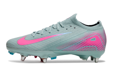Nike Air Zoom Mercurial Vapor 16 Elite SG Low-Tops Football Boots - Jade/Pink