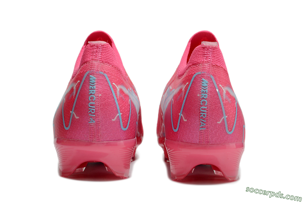 Nike Air Zoom Mercurial Vapor 16 Elite FG Low-Tops Football Boots - Pink/White/Jade 5