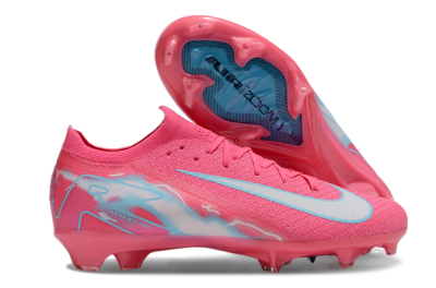 Nike Air Zoom Mercurial Vapor 16 Elite FG Low-Tops Football Boots - Pink/White/Jade