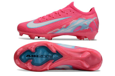 Nike Air Zoom Mercurial Vapor 16 Elite FG Low-Tops Football Boots - Pink/White/Jade