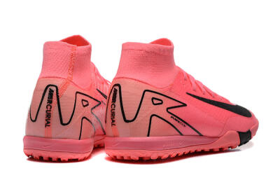 Nike Air Zoom Mercurial Superfly 10 Elite TF High-Tops Football Shoes - Red/Black