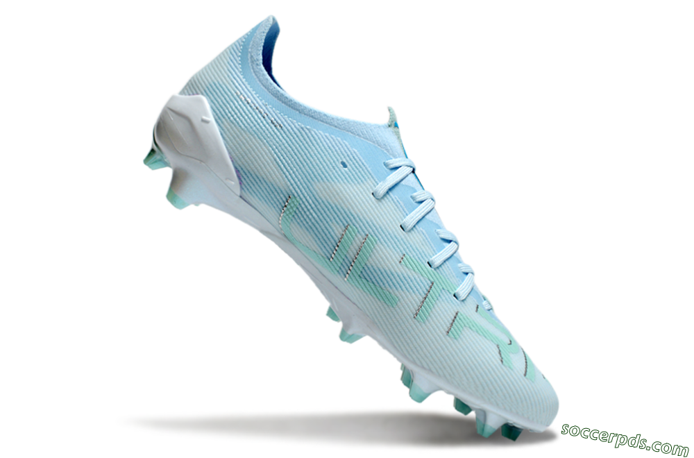 Puma Ultra Ultimate FG Low-Tops Football Boots - Jade/Silver/Blue 4