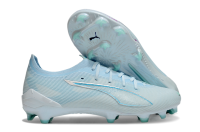 Puma Ultra Ultimate FG Low-Tops Football Boots - Jade/Silver/Blue