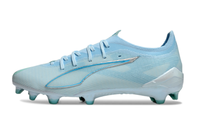 Puma Ultra Ultimate FG Low-Tops Football Boots - Jade/Silver/Blue